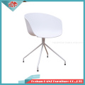 Hz-PP301-White Color Good Quality Modern Plastic Cup Dining Chair